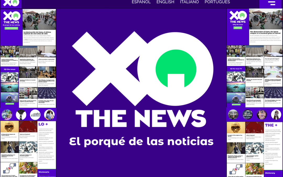 Nace XQthenews para contar el porqué de las noticias a los jóvenes europeos