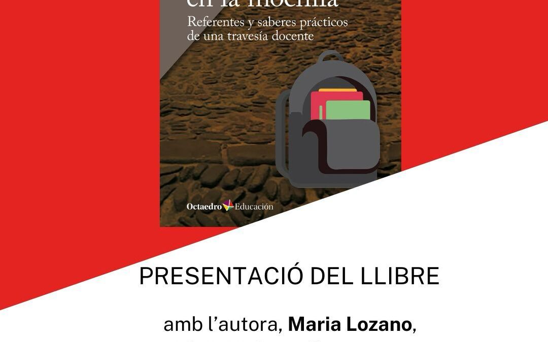 Presentació del llibre: Pedagogías en la mochila