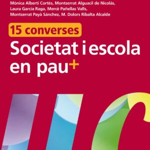 Societat i escola en pau+