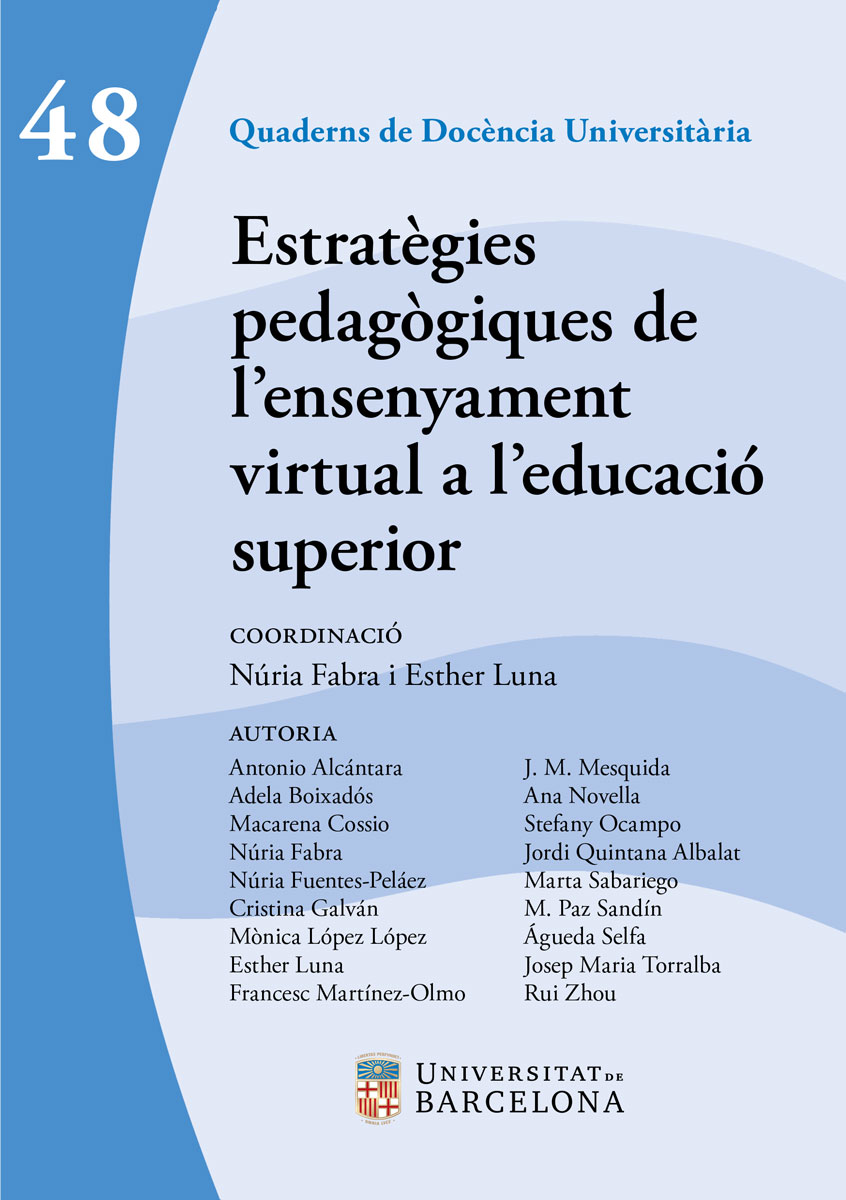 Estratègies pedagògiques de l'ensenyament virtual a l'educació superior